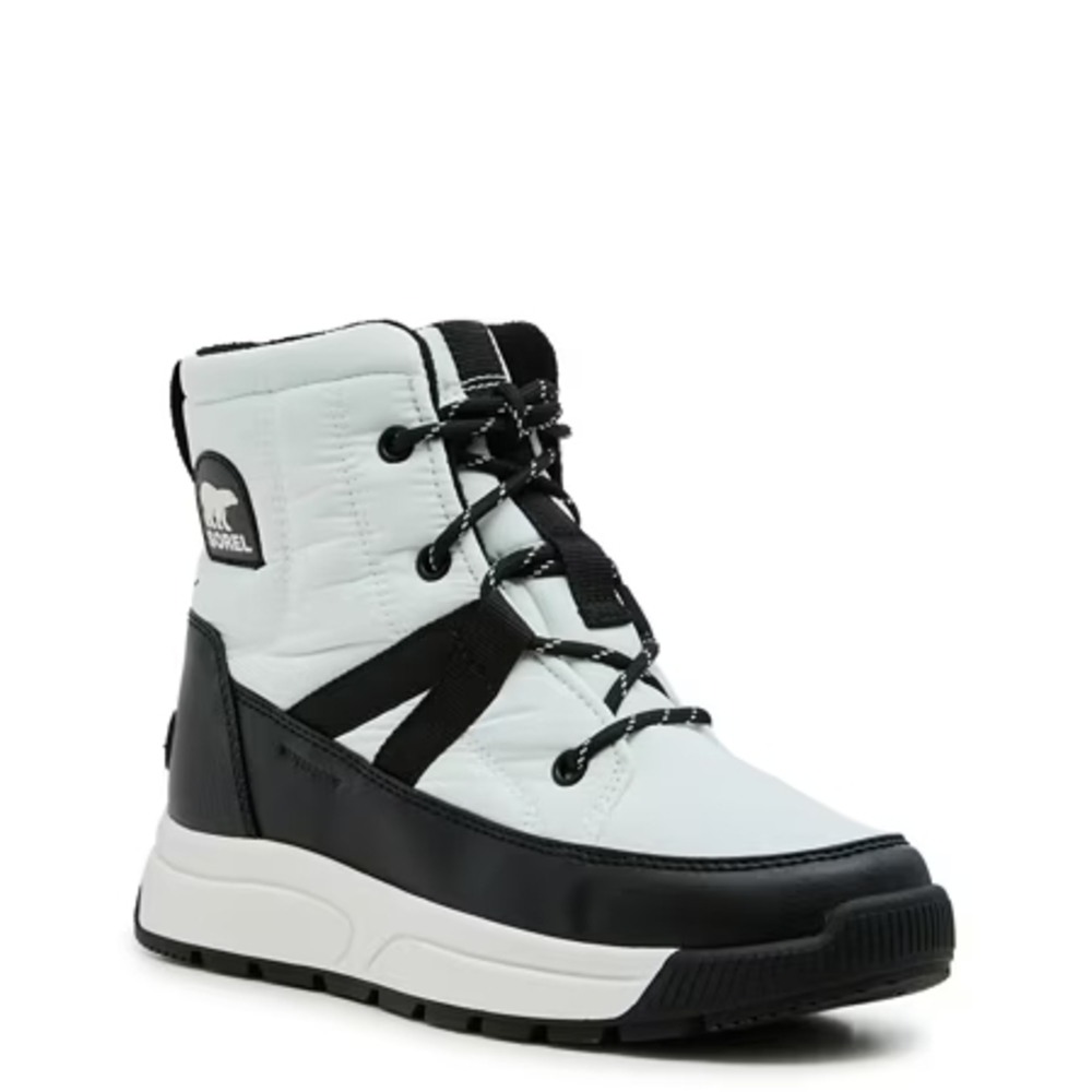 Sorel Women's Black and White Winter Boots
